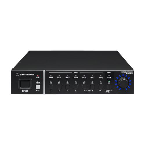 Mixer digital m/ DSP/AEC, 6 in och 4 ut + USB LAN