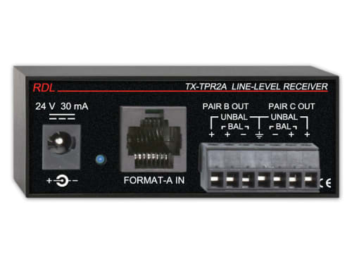 Active Two-Pair Receiver - Twisted Pair Format-A