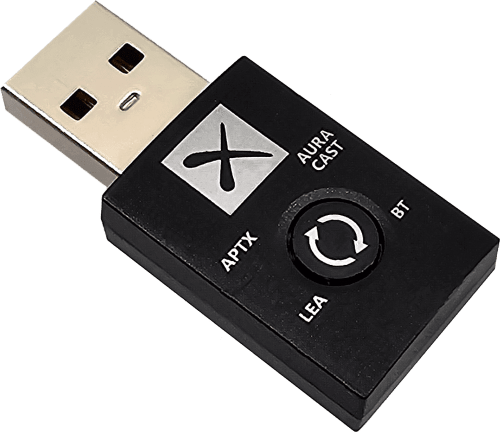 Bluetooth Auracast USB Dongle accessory for VPX av over IP