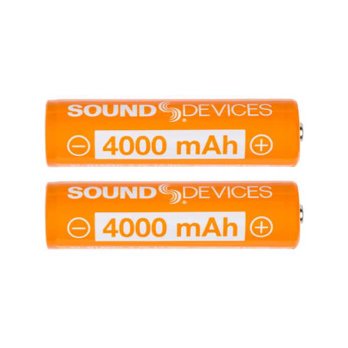 2x Rechargeable 3.7v 18650 Li-Ion batteries for HH,incl.w/HH
