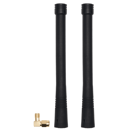 2x A20-RX VHF (169-220MHz) short helical SMA antennas