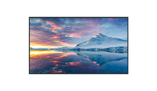 Skjerm, 55" 500cd/m2, 4K, 18/7