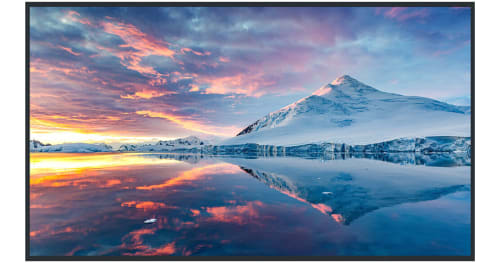 Skjerm, 43" 500cd/m2, 4K, 18/7