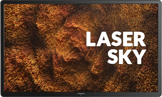 Interaktiv skjerm Laser Sky 75" LED UHD 32p