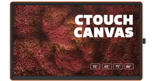 Interaktiv skjerm Canvas 55" LED UHD Org