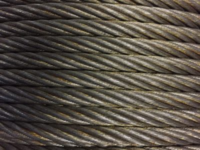 WIRE 7X19 IWRC 4,0MM GALV
