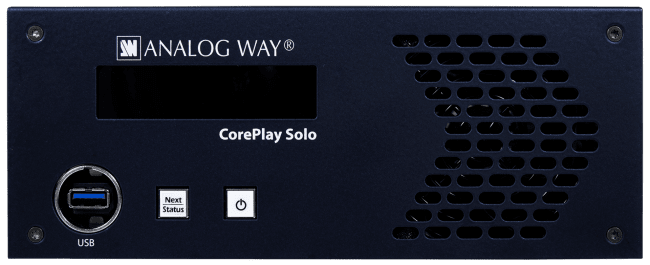 Heavy-duty 4K media player for live-operated applications