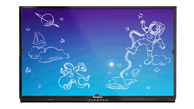 Interaktiv skjerm ActivPanel v7 Cobalt 65" inkl Veggfeste