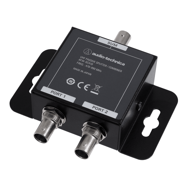 UHF Passive Splitter/Combiner Pair, Wide-band 470-990 MHz