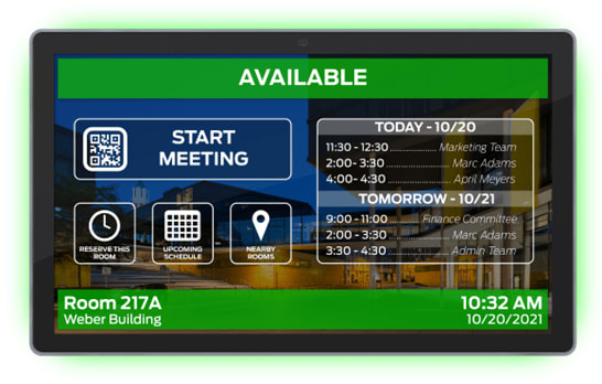 Touchpanel 10" Vegg ReAX kontroller PoE 1|2|2|2| Sort