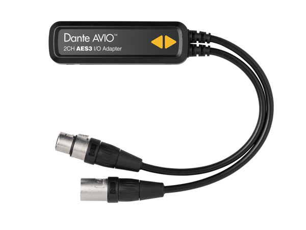 DANTE adapter AES3 IO 2X2