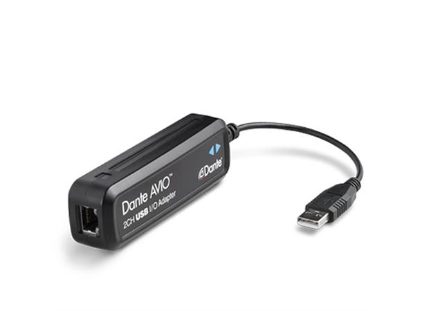 DANTE adapter USB IO 2×2, PoE