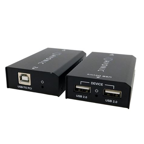 USB 2.0 Extenderkit TX/RX over Cat6A Max 50m