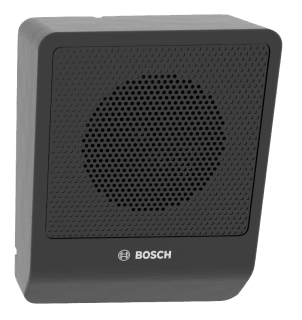 Cabinet loudspeaker 6W flat black