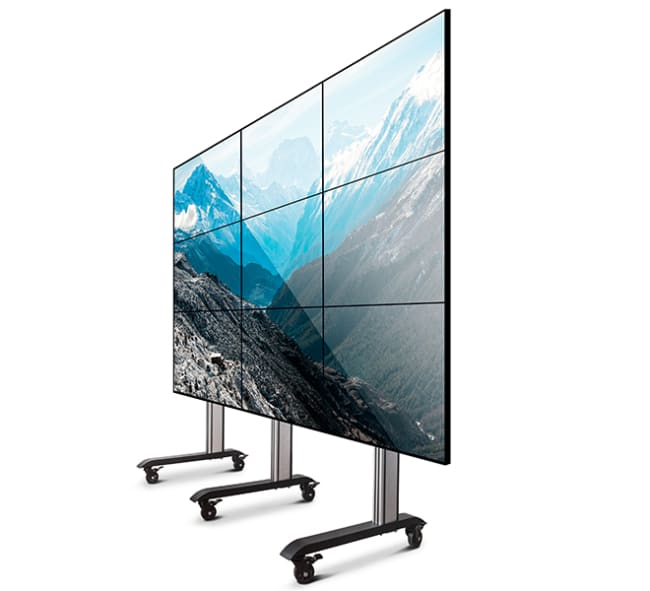 3x3 Mobile Videowall 46-55" screens