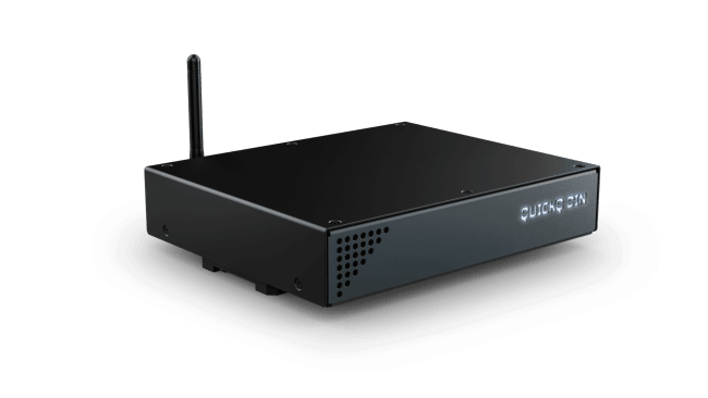 QuickQ DIN lyskontroller 4 univers, WiFi