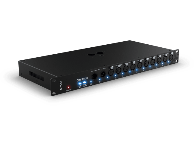 GeNetix GD10 10 Port DMX Splitter