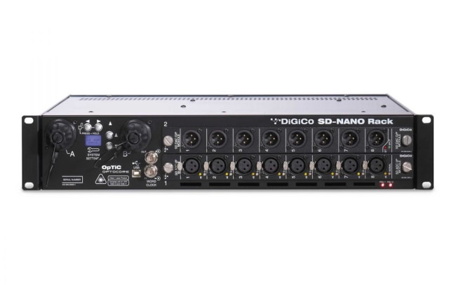SD-NANO-Rack - Optocore (HMA) Uten I/O