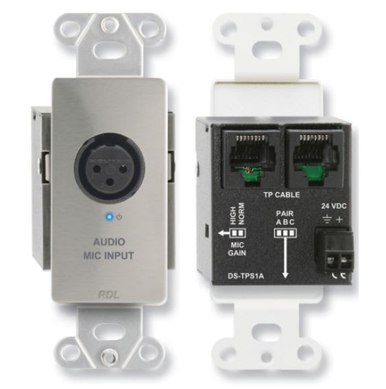 Active Single-PairSender-Twisted Pair Form.A-XLRmic IPw/phtm