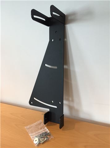 Brakett EKX12/12P &ETX12P,Sort,Utvid.f/verti tilt 20gr,Venst