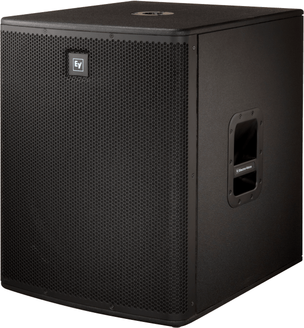 Høyttaler Sub Aktiv Kabinett 18" 700W Sort