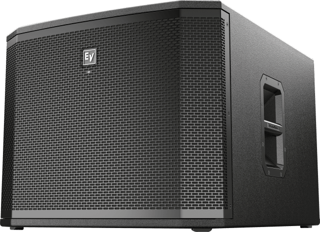 Høyttaler Sub Aktiv Kabinett 15" 1800W DSP Sort