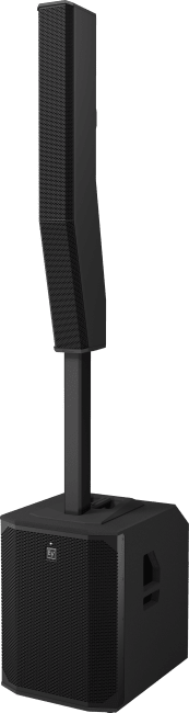 Høyttalersystem Søyle Sub Stag Bag 8 kanals Mixer Sort