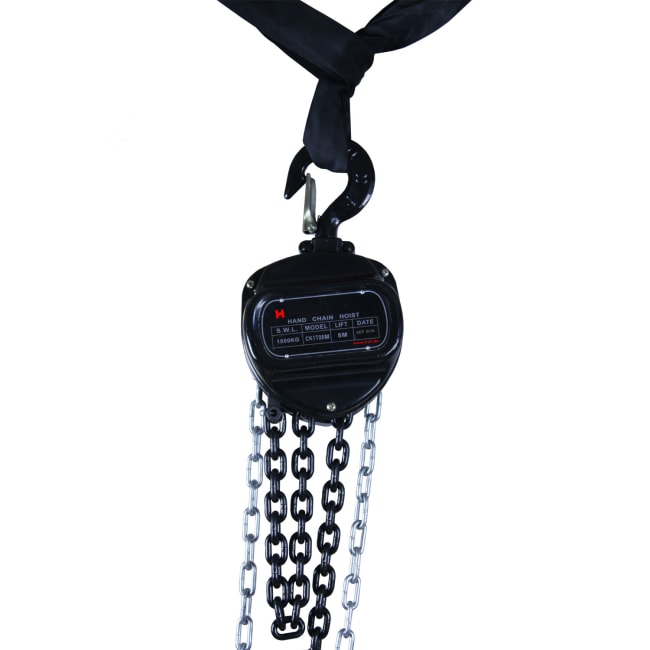 Hand chain hoist 1000kg / 9m