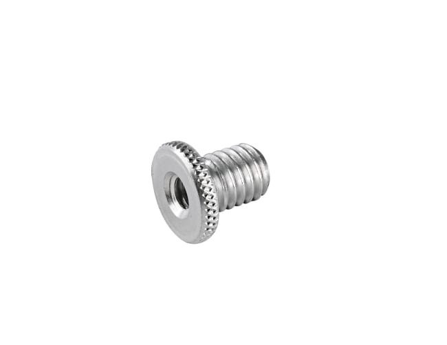 Adapter 1/4" interngjenge (kamera) til 3/8" ytre gjenge(mik)