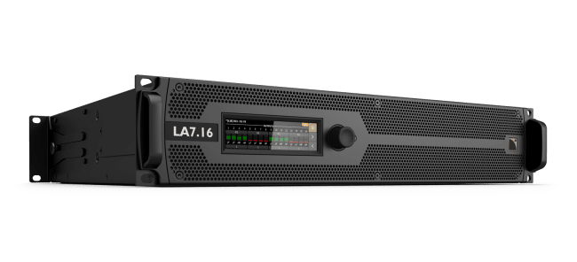 Forsterker med DSP 16inn-16ut, AVB