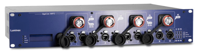 Switch 12-Port,OpticalCon-MM AVB PoE+