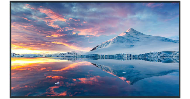 Skjerm, 43" 500cd/m2, 4K, 18/7