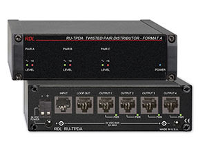 Distributor Twisted Pair format A 1:4