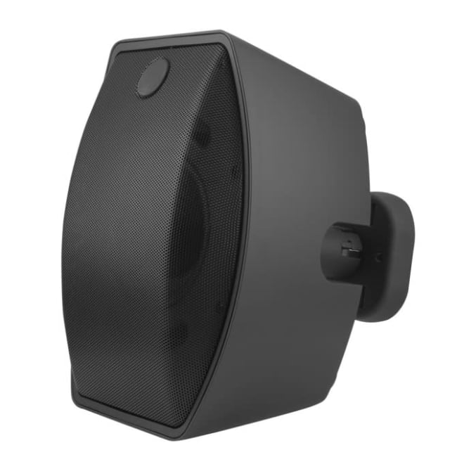 5.25" 2way IP Dante/AES67 POE Kabinett høytt,Sort