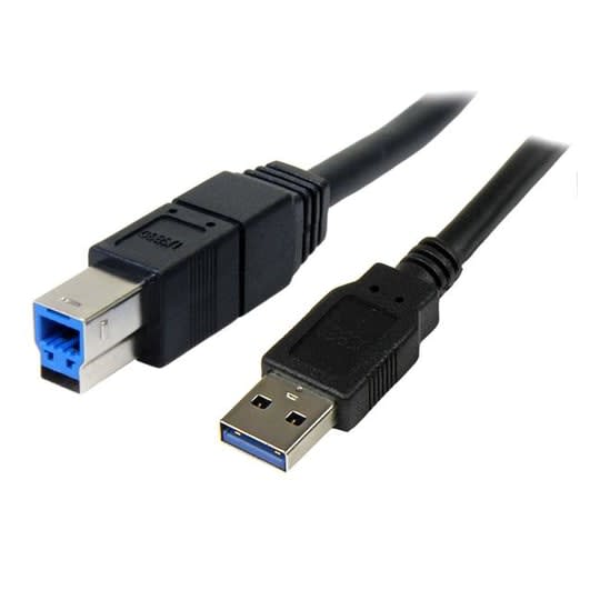 USB 3.0, kabel 2m, Type A to B