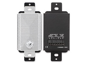 Høyttaler Aktiv Skruteminal for US-boks, Hvit