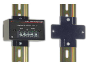 DIN Rail Adapter för 1x TX modul