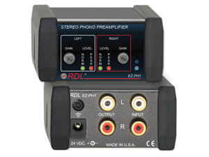 Forforsterker Stereo RIAA