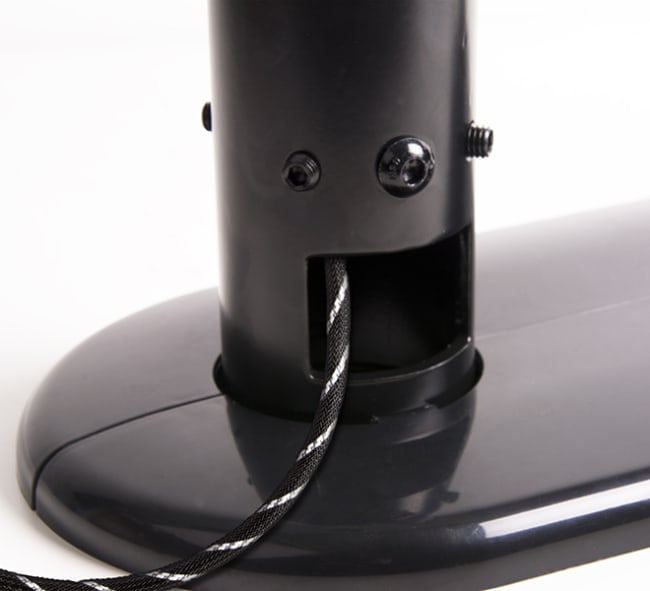 BT7807/B Heavy Duty Dual Pole Floor / Ceiling, Sort Scandec Systemer BT7807/B Heavy Duty Dual Pole Floor / Ceiling, Sort Scandec Systemer