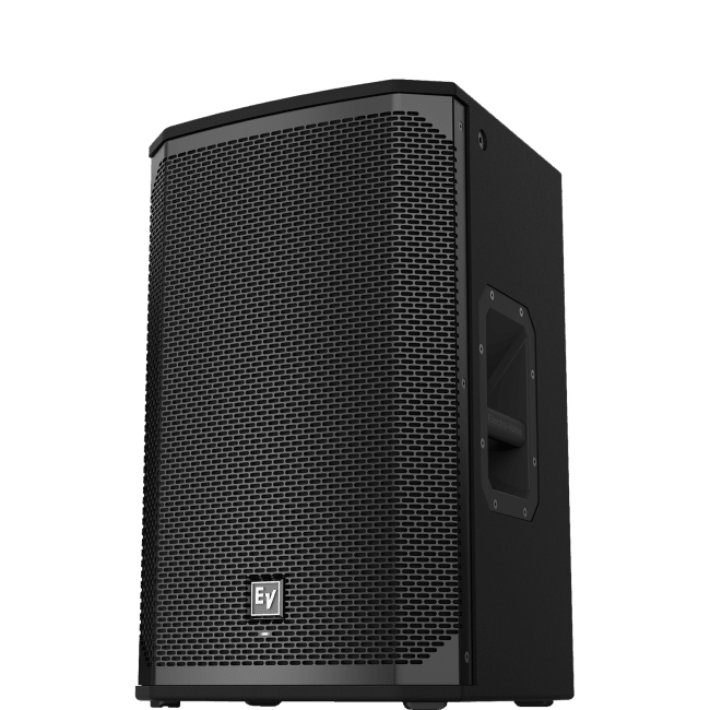 Høyttaler Aktiv Kabinett 12" 1500W DSP Sort