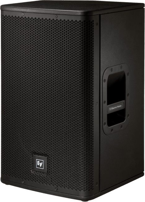 Høyttaler Aktiv Kabinett 12" 1000W Sort