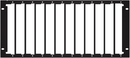 Rackbrakett for 12 stk AUR-VLX/VPX/RXC-G2 5U