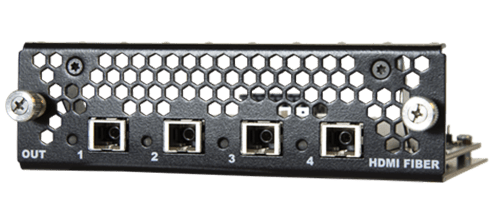 Optional OP conn.card w/4x MMfiber SC connector