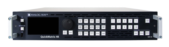 4K60 video mixer and seamless presentation switcher