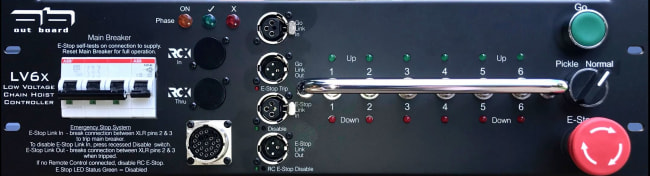 6 Ch. Low-Voltage controller