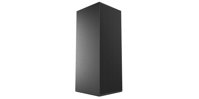 Subwoofer 2x12" - Hvit