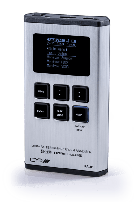 Analyseverktøy og Generator HDMI 4K/60/4:4:4