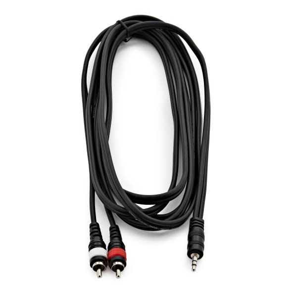 Minijack to 2x RCA 3m