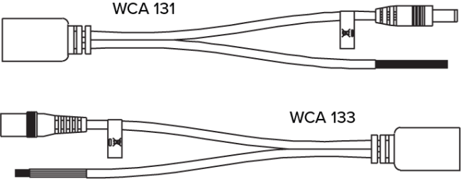 IR T2 IR Transmitter PoE Wiring Kit, f/bruk m/orginalt PSU