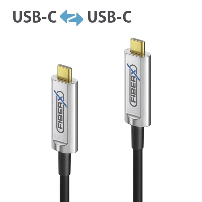 Kabel USB-C MM FiberX Serie 10 Gbps Fiber Extender 5m